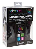 Black LED Bluetooth Wireless Headphones