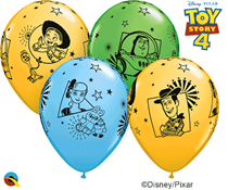 Disney Toy Story 4 Asst. 11" Latex Balloons 25pk
