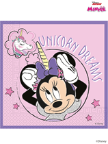 Disney Minnie Mouse Unicorn Dreams Napkins 20pk