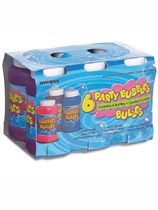6 Pack Of Party Bubbles