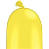 350Q (3" x 50") Yellow Latex Modelling Balloons 100pk