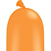 Qualatex 350Q Orange Latex Modelling Balloons 100pk