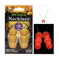 Halloween Glow Pumpkin Necklace