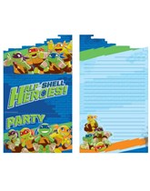 TMNT Half Shell Heroes Stand-Up Invitations & Envelopes 8pk