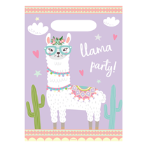 Llama Party Loot Bags 8pk