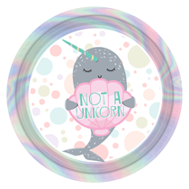 Narwhal Party 23cm Paper Plates 23cm