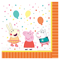 Peppa Pig Party Lunch Napkins 16pk