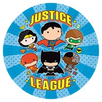Justice League 23cm Paper Plates 8pk