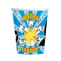Justice League 250ml Paper Cups 8pk
