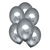 Satin Luxe Platinum 11" Latex Balloons 6pk