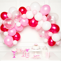 Pink DIY Latex Balloon Garland