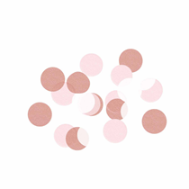 Rose Gold, Pink & White Tissue Paper Confetti 10g
