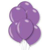 Metallic Purple 11" Latex Balloons 6pk