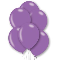 Purple 11" Latex Balloons 6pk