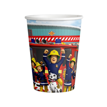 Fireman Sam 250ml Paper Cups 8pk