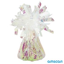 Amscan Iridescent Tassel balloon weight 6oz