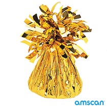 Amscan gold Tassel balloon weight 6oz