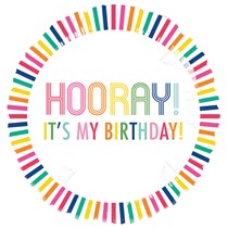 Hooray It's My Birthday 18" Foil Balloon