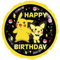 Pokemon Happy Birthday 18" Foil Balloon