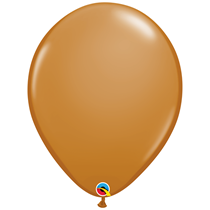 Qualatex 16" Mocha Brown Latex Balloons 50pk