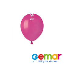 Gemar Standard Fuchsia 5" Latex Balloons 50pk