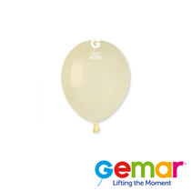 Gemar Standard Ivory 5" Latex Balloons 50pk