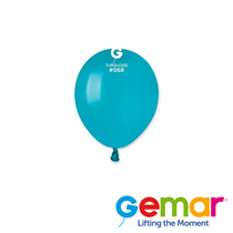 Gemar Standard Turquoise 5" Latex Balloons 50pk