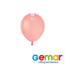 Gemar Macaron Baby Pink 5" Latex Balloons 50pk