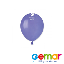 Gemar Standard Periwinkle 5" Latex Balloons 50pk