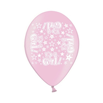 It's A Girl 9" Latex Balloons  10pk