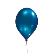 Satin Royal Blue 11" Latex Balloons 8pk