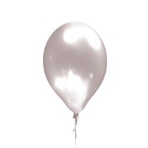 Satin White 11" Latex Balloons 8pk