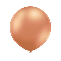 Satin Rose Gold 11" Latex Balloons 8pk