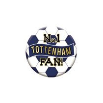 No.1 Tottenham Fan 5.5cm Badges 6pk