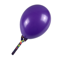 Recyclable Cardboard Balloon Sticks Purple Party 100 Pack