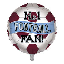 Football No.1 Villa Fan 18" Foil Balloon