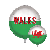 Wales Number 1 Fan 18" Foil Balloon