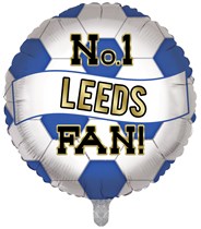 Football No.1 Leeds Fan 18" Foil Balloon