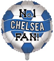 Football No.1 Chelsea Fan 18" Foil Balloon