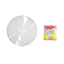 18" BoBo Clear Plastic Bubble Balloon 50pk