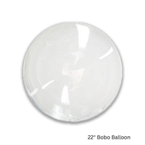 22" BoBo Clear Plastic Bubble Balloon Unpackaged