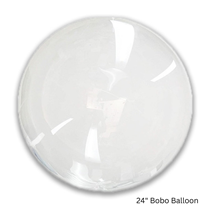24" BoBo Clear Plastic Bubble Balloon Unpackaged