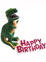 Dinosaur Happy Birthday Cake Decoration