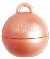 Rose Gold Bubble Balloon Weight 35g