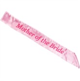 Light Pink Hen Party Mother of the Bride Sash
