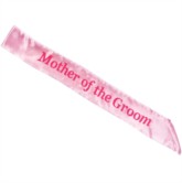 Light Pink Hen Party Mother of the Groom Sash