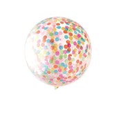 Confetti Filled 36" Latex Balloon