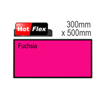 Fuchsia Hot Flex Ultra Garment Vinyl Sheet 300mm x 500mm