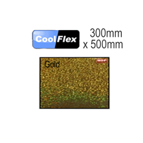 Gold Sparkle Cool Flex Extra Garment Vinyl Sheet 300mm x 500mm