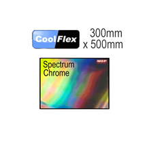 Spectrum Chrome Cool Flex Extra Garment Vinyl Sheet 300mm x 500mm